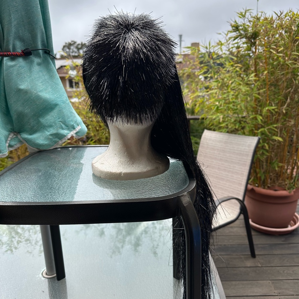 Elegant Black Wig